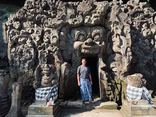 Henry A. Davidsen in Bali