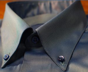 mens custom shirt button down collar