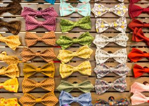 bow ties in different colors and shapes
