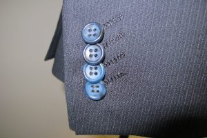 angled sleeve button holes