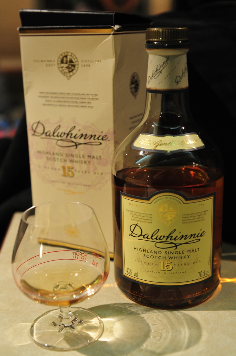 dalwhinnie 15 year old scotch