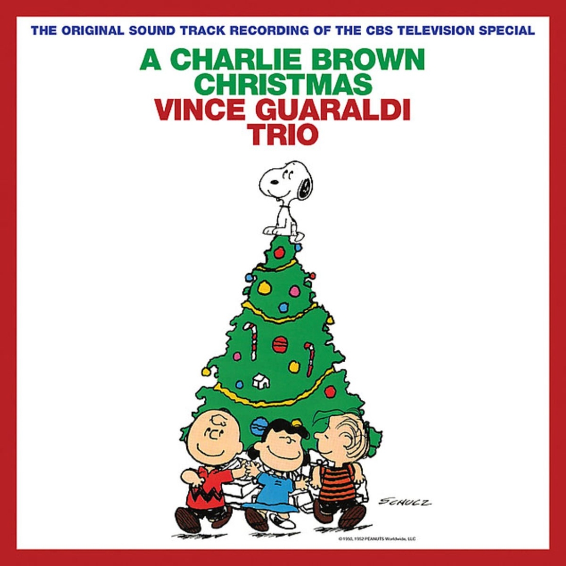 a charlie brown christmas album cover