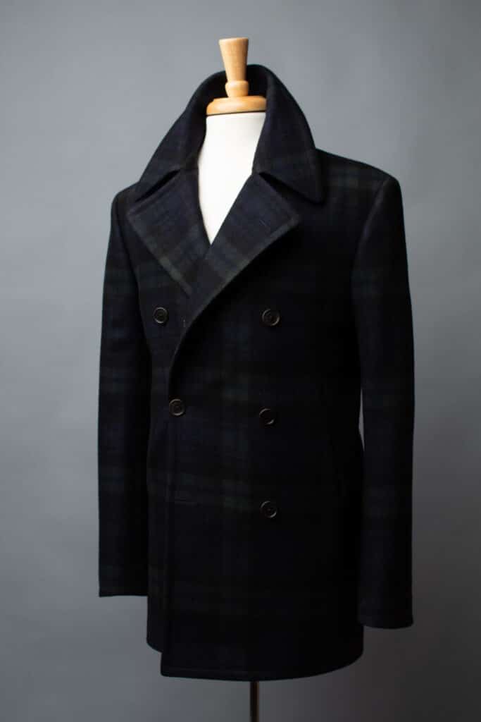 Peacoat on a manikin