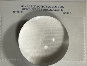 broadcloth weave cotton shirt