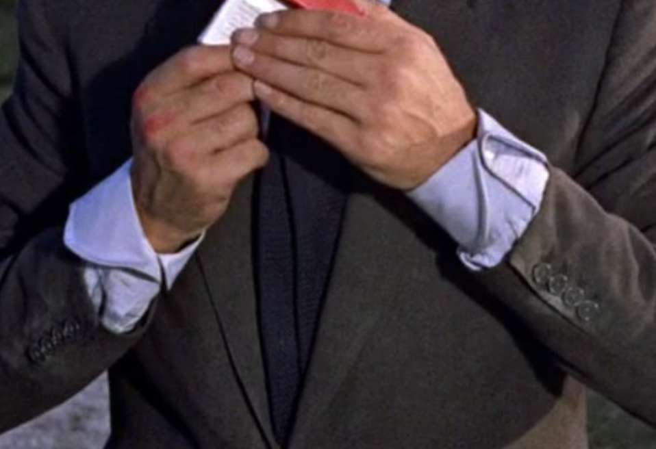 Example of James Bond cuffs